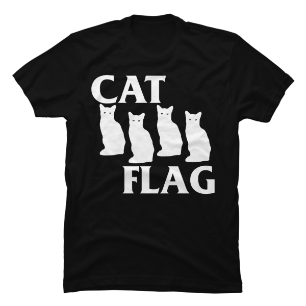 cat flag t shirt
